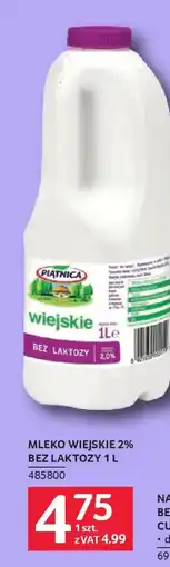 Selgros Piątnica Mleko Wiejskie oferta