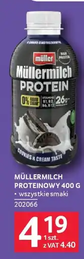 Selgros Müller Müllermilch protein oferta