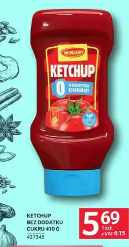 Selgros Winiary ketchup bez dodatku cukru oferta