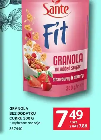 Selgros Sante Fit Granola oferta