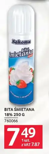 Selgros Bakoma Bita Śmietana oferta