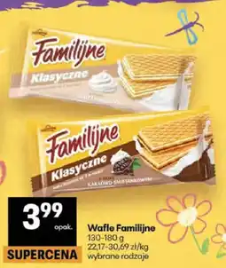Delikatesy Centrum Wafle Familijne Klasyczne śmietankowe oferta