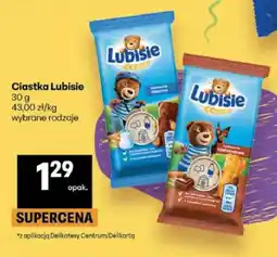 Delikatesy Centrum Ciastka Lubisie nadzienie mleczne oferta