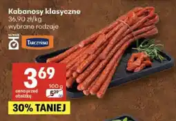 Delikatesy Centrum Kabanosy klasyczne Tarczyński oferta
