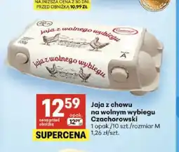 Delikatesy Centrum Jaja z chowu na wolnym wybiegu Czachorowski rozmiar M oferta