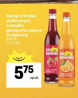 Delikatesy Centrum Syrop o smaku malinowym Codzienny oferta