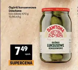 Delikatesy Centrum Ogórki luksusowe konserwowe Dawtona oferta