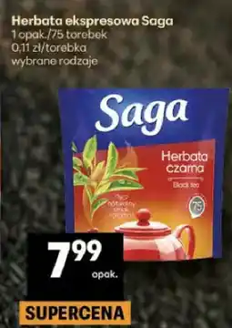 Delikatesy Centrum Herbata ekspresowa Saga oferta