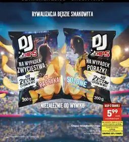 Delikatesy Centrum Chipsy Mundial DJ Chips Papryka oferta