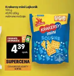 Delikatesy Centrum Krakersy mini Lajkonik solone oferta