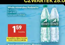 Delikatesy Centrum Woda mineralna Rodowita gazowana oferta