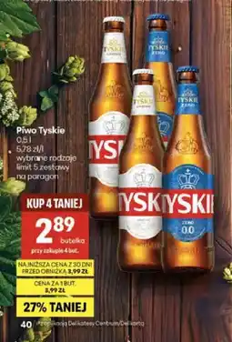 Delikatesy Centrum Piwo Tyskie Gronie oferta