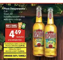 Delikatesy Centrum Piwo Desperados Original butelka bezzwrotna oferta