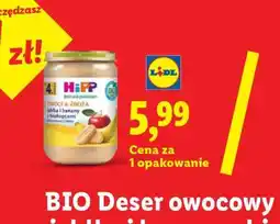 Lidl BIO Deser owocowy oferta