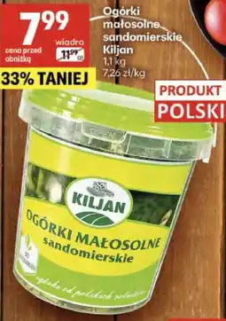 Delikatesy Centrum Ogórki małosolne sandomierskie Kiljan oferta