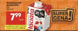 Delikatesy Centrum Śmietanka UHT Łaciata 30% oferta