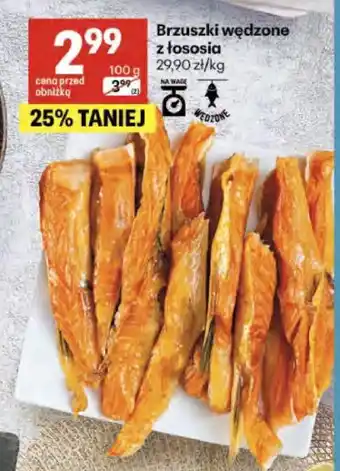 Delikatesy Centrum Brzuszki wędzone z łososia oferta