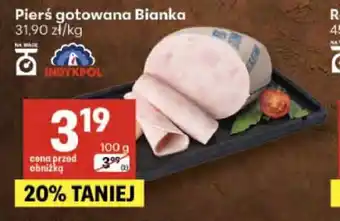 Delikatesy Centrum Pierś gotowana Bianka INDYKPOL oferta
