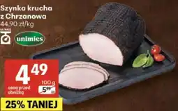 Delikatesy Centrum Szynka krucha z Chrzanowa oferta