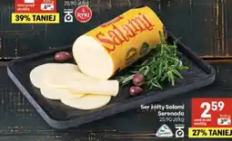 Delikatesy Centrum Ser żółty Salami oferta