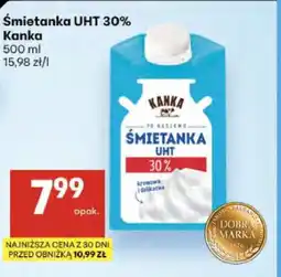 Delikatesy Centrum Śmietanka UHT 30% Kanka oferta