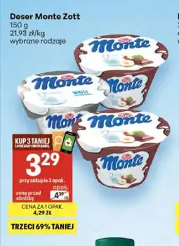 Delikatesy Centrum Deser Monte Zott oferta