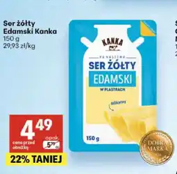 Delikatesy Centrum Ser żółty Edamski Kanka oferta