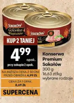 Delikatesy Centrum Konserwa Premium Sokołów oferta