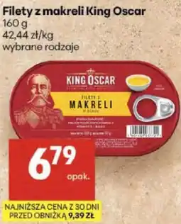Delikatesy Centrum Filety z makreli King Oscar oferta