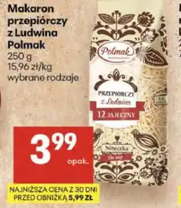 Delikatesy Centrum Makaron przepiórczy z Ludwina Polmak oferta
