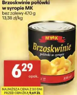 Delikatesy Centrum Brzoskwinie połówki w syropie MK oferta