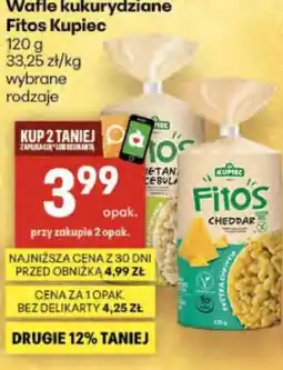 Delikatesy Centrum Wafle kukurydziane Fitos Kupiec oferta