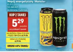 Delikatesy Centrum Napój energetyczny Monster oferta