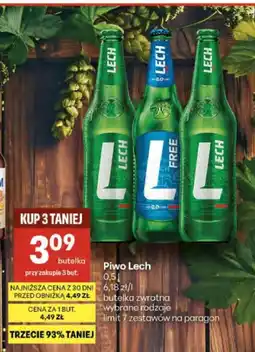 Delikatesy Centrum Piwo Lech oferta