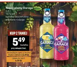 Delikatesy Centrum Napój piwny Garage oferta