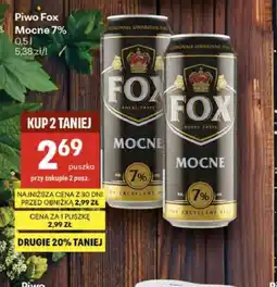 Delikatesy Centrum Piwo Fox Mocne 7% oferta
