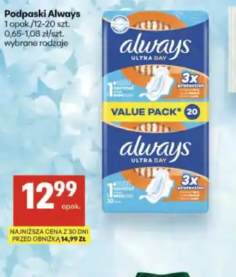 Delikatesy Centrum Podpaski Always oferta