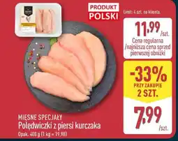 ALDI MIĘSNE SPECJAŁY Polędwiczki z piersi kurczaka oferta
