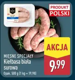 ALDI MIĘSNE SPECJAŁY Kiełbasa biała surowa oferta