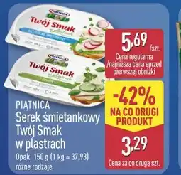 ALDI Serek śmietankowy Twój Smak w plastrach oferta
