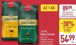 ALDI JACOBS Kawa ziarnista oferta