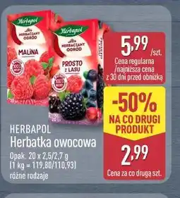 ALDI HERBAPOL Herbatka owocowa oferta