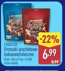 ALDI CHOCEUR Orzeszki arachidowe kakaowe/mleczne oferta