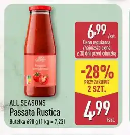 ALDI ALL SEASONS Passata Rustica oferta