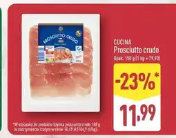 ALDI CUCINA Prosciutto crudo oferta