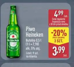ALDI Piwo Heineken Butelka oferta