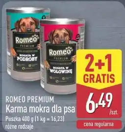 ALDI Romeo Premium Karma mokra dla psa oferta