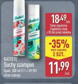 ALDI Batiste Suchy szampon oferta