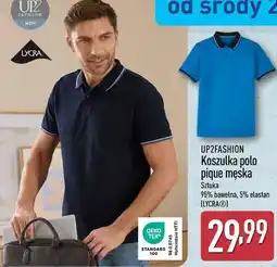 ALDI Koszulka polo pique męska oferta
