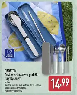 ALDI CROFTON Zestaw sztućców w pudełku turystycznym oferta
